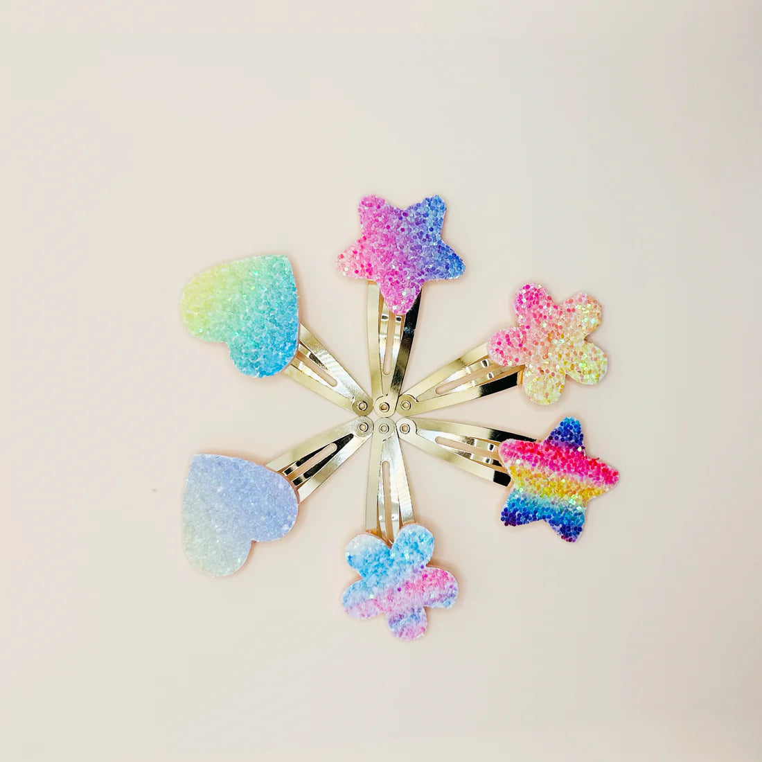 10 PIECE Rainbow Gift Bundle - Twisty Locks - Kids and Women Hair Accessories, Fashion Clothing and Jewellery India