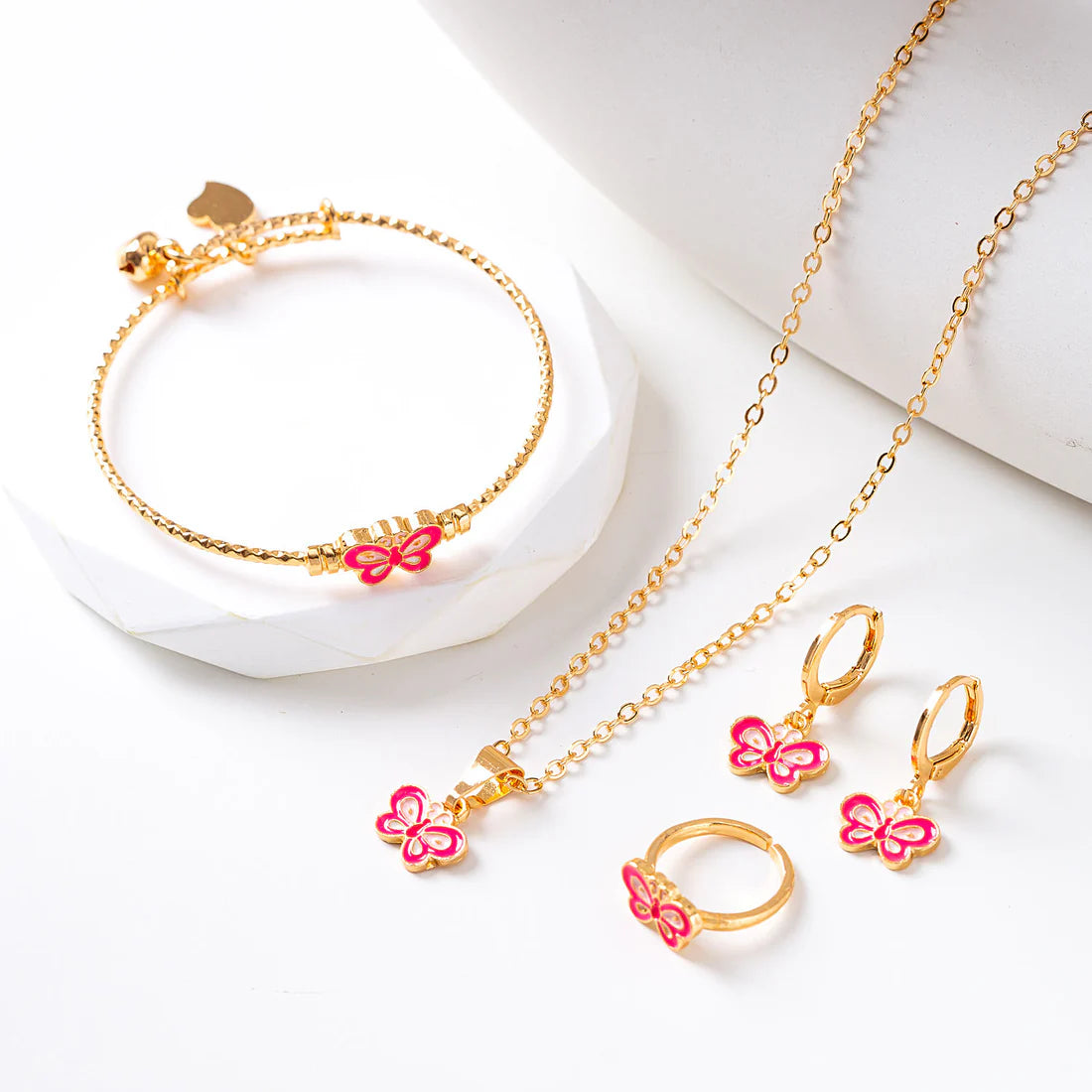 9 PIECE Butterfly Gift Bundle - Twisty Locks - Kids and Women Hair Accessories, Fashion Clothing and Jewellery India