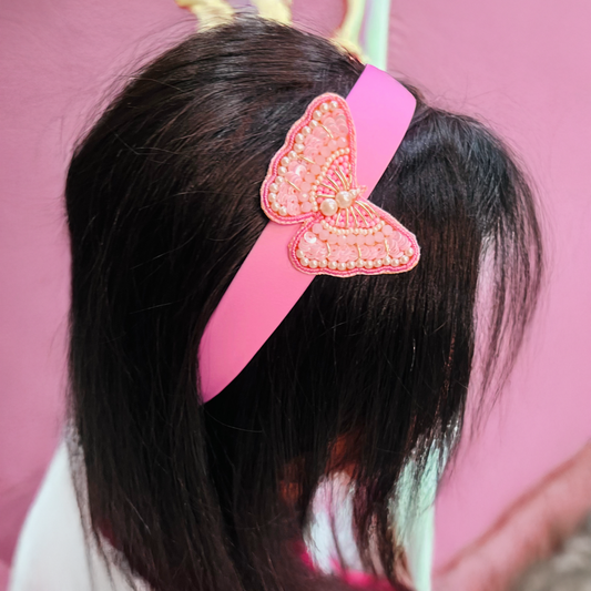 Butterfly Hairband - Twisty Locks - Kids and Women Hair Accessories, Fashion Clothing and Jewellery India