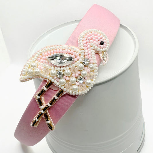 Pink Flamingo Hairband - Twisty Locks - Kids and Women Hair Accessories, Fashion Clothing and Jewellery India