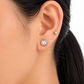 Floating Solitaire CZ Jewellery Set (3 Pcs)