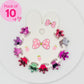 Crown Mini Claw Clips - Set of 10 - Twisty Locks  - Kids and Women Hair Accessories, Fashion Clothing and Jewellery India