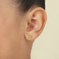 Cute Cherry 18K Gold Plated Children's Earrings - Twisty Locks  - Kids and Women Hair Accessories, Fashion Clothing and Jewellery India
