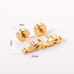 Cute Music Note 18K Gold Plated Children's Earrings - Twisty Locks  - Kids and Women Hair Accessories, Fashion Clothing and Jewellery India