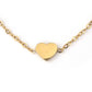 Gold Heart 18K Gold Plated Children's Bracelet - Twisty Locks  - Kids and Women Hair Accessories, Fashion Clothing and Jewellery India