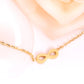 Gold Infinity 18K Gold Plated Children's Bracelet - Twisty Locks  - Kids and Women Hair Accessories, Fashion Clothing and Jewellery India