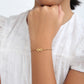 Gold Infinity 18K Gold Plated Children's Bracelet - Twisty Locks  - Kids and Women Hair Accessories, Fashion Clothing and Jewellery India