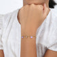 Lavender Heart 18K Gold Plated Children's Bracelet - Twisty Locks  - Kids and Women Hair Accessories, Fashion Clothing and Jewellery India