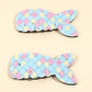 Mermaid Tail Glittery Blue Tic Tac Clips – Set of 2 - Twisty Locks  - Kids and Women Hair Accessories, Fashion Clothing and Jewellery India
