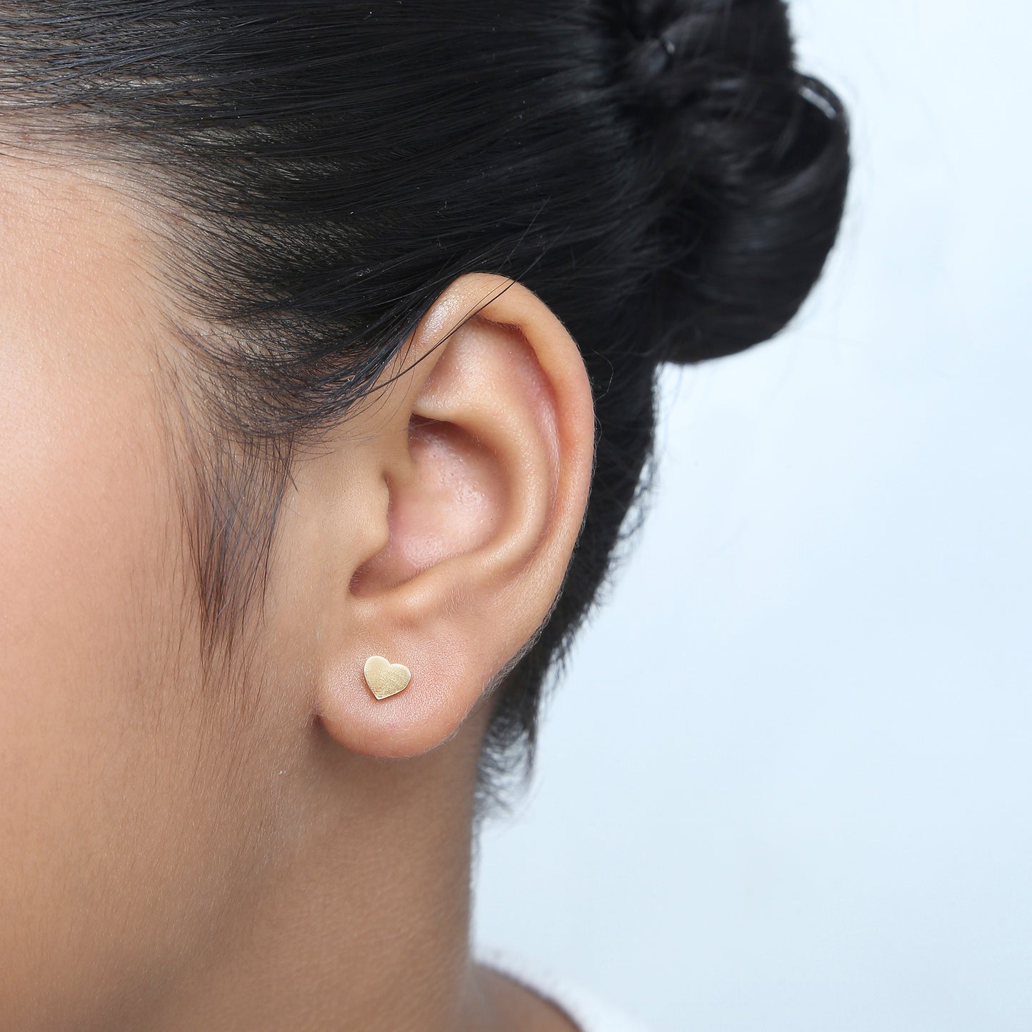 Hearts 18K Gold Plated Children's Earrings