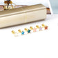 Red Star 18K Gold Plated Children's Earrings